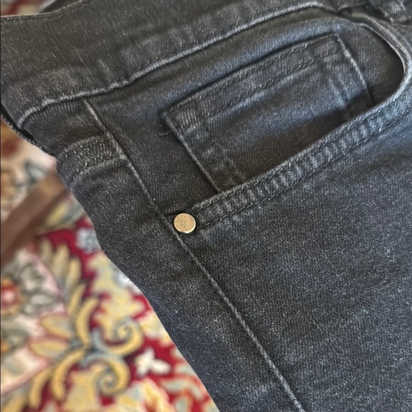 NWOT Versace Collection Jeans Black Wash 5 Pocket Size 34 Medium Rise - Picture 7 of 10